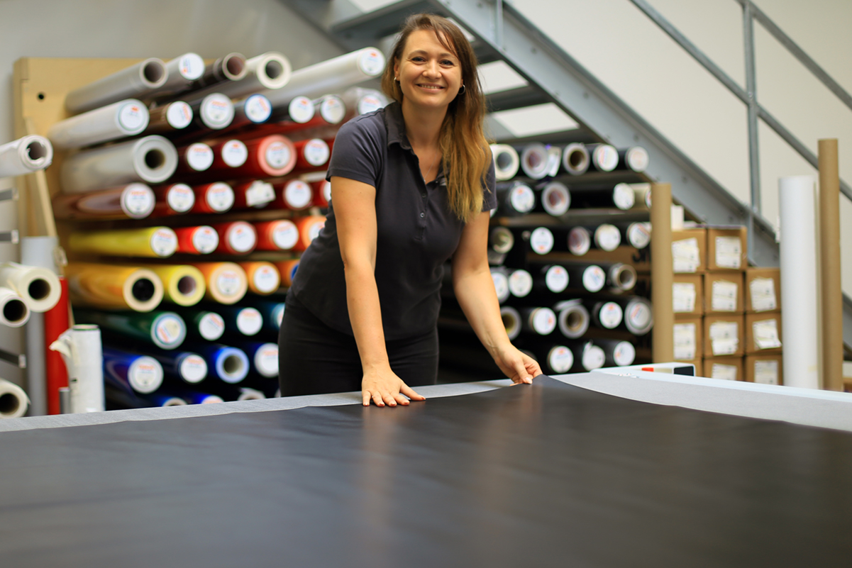 Daniela Iorga, Teamleiterin Produktion bei Drescher Folientechnik in Bellenberg / Neu-Ulm.