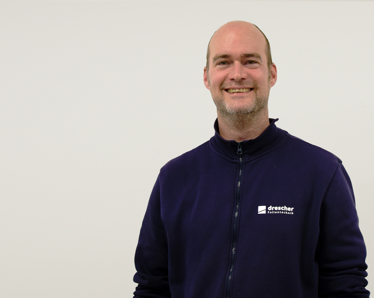 Oliver Kunz, Teamleiter Montage bei Drescher Folientechnik – Fachgerechte Folierung in Bellenberg / Neu-Ulm.